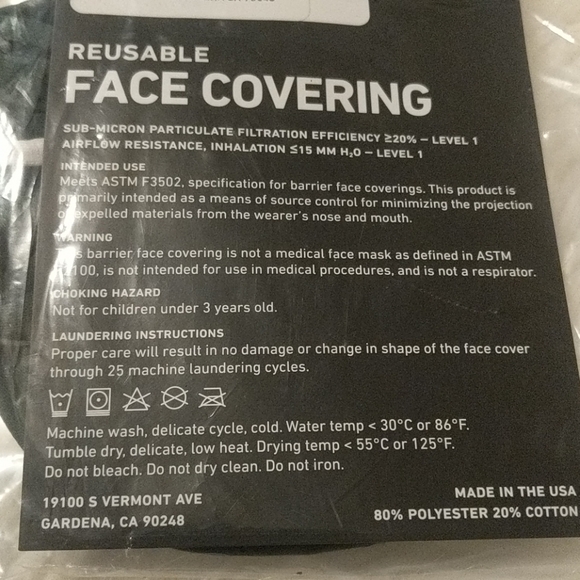 Stringking youth green reusable green masks 2+2 - Picture 3 of 4